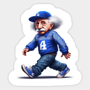 What If Einstein Was A Crip?  #2 Sticker